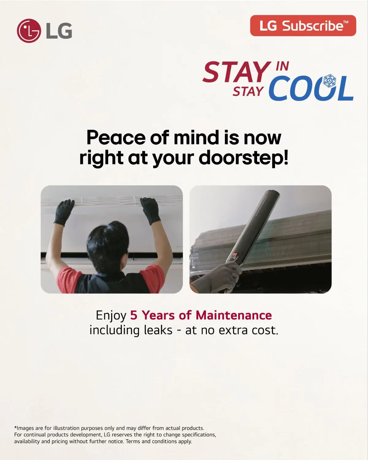 Hot Weather? No Worries. LG Subscribe™ Has The Perfect Cooling Solution For You 9 hot weather no worries lg subscribe has the perfect cooling solution for you 10